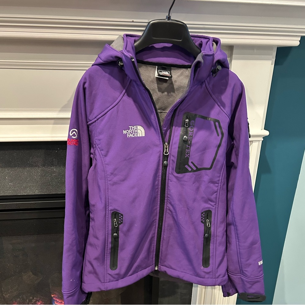 North Face ladies ski jacket/ Medium/ purple